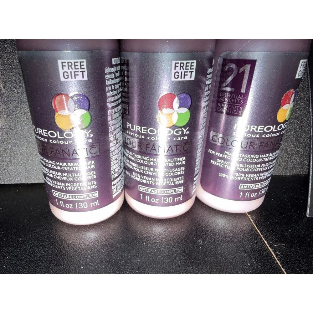 Pureology Color Fanatic Multi-Tasking Leave-In Spray‎ 1oz Travel Size hair care
